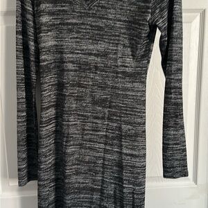 Gray Long Sleeve Women's Dress